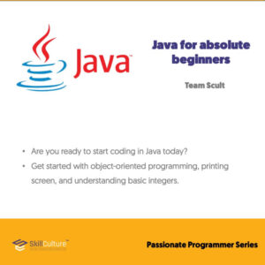 Java for absolute beginners